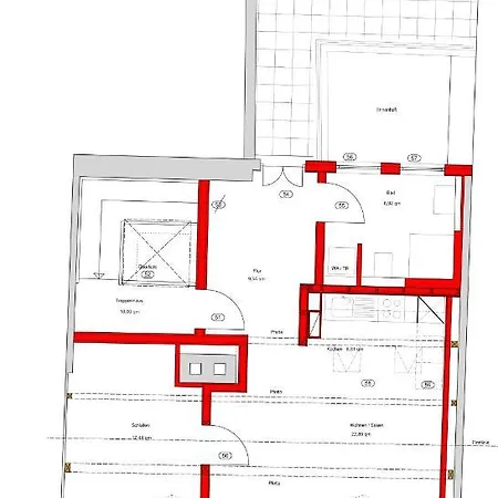 Wohnen Unter Dem Schloss Apartament